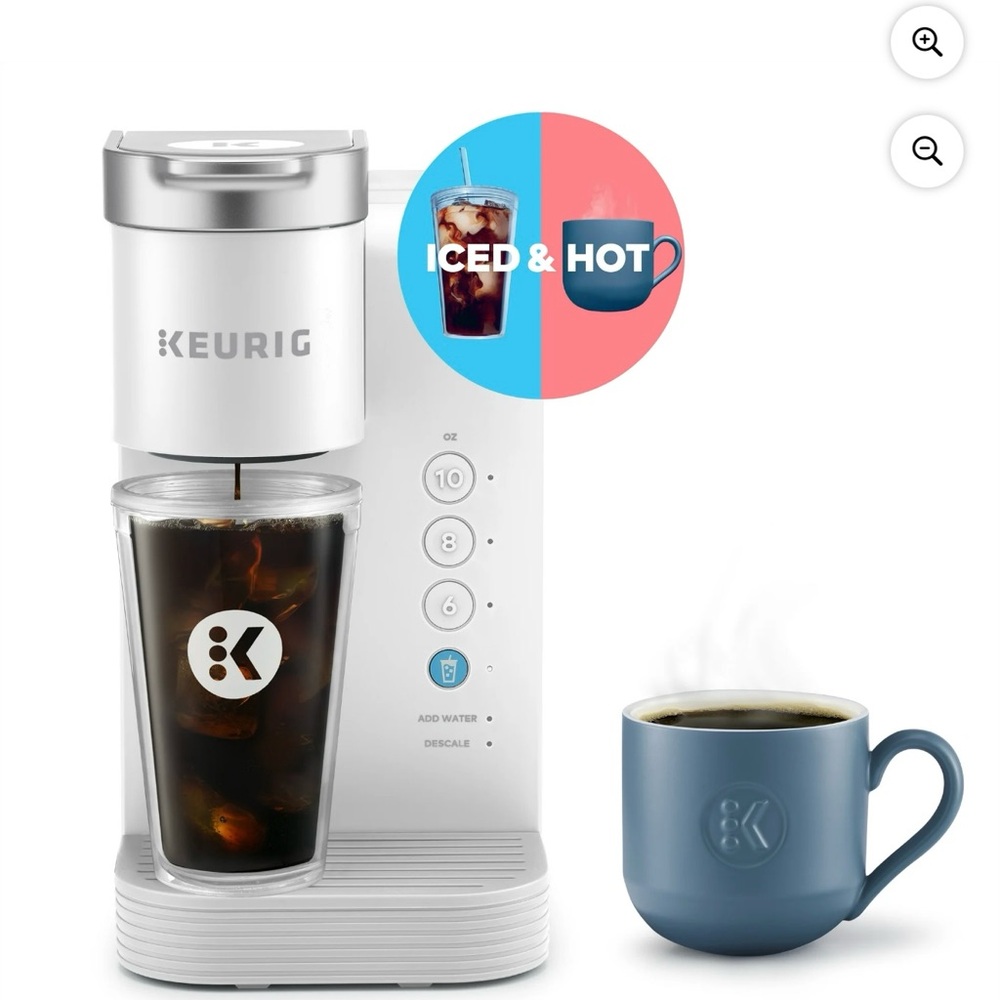 Keurig K-Express Essentials Plus, Iced and Hot Single-Serve K-Cup Coffee Maker
